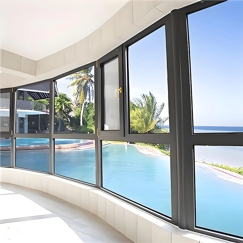 Вікна з алюмінієвого сплаву, що відкриваються всередину