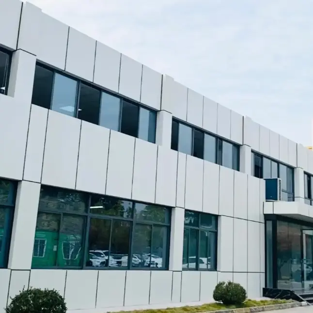 Звичайні плоскі алюмінієві однопанельні навісні стіни