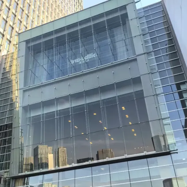 Point-Supported Glass Curtain Walls