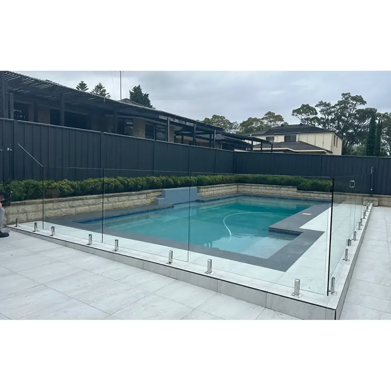 Glass Swimming Pool Railings