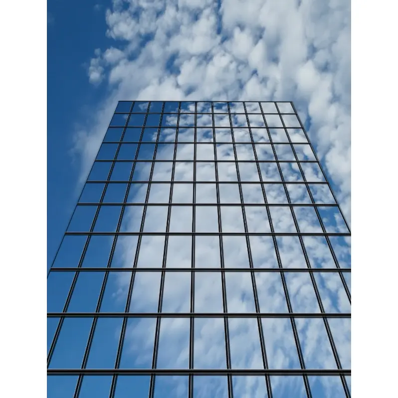 Low-E скло для навісних стін